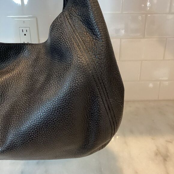 Michael Kors Fulton Pebbled Leather Slouchy Shoulder Bag EUC - Picture 3 of 15